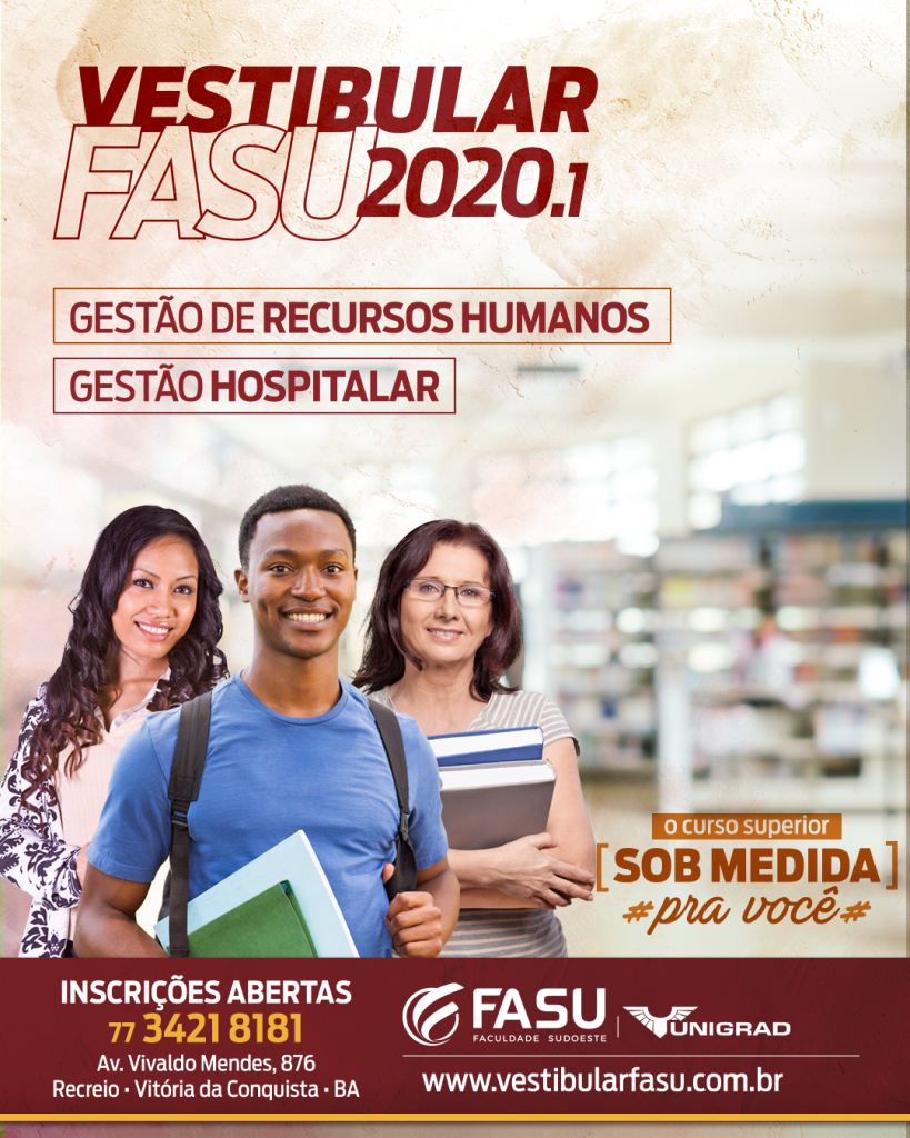 Vestibular FASU 2020.1 - o curso sob medida pra você